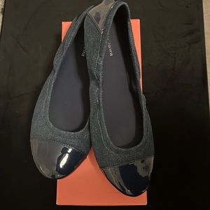 Easy Spirit Gessica Ballet Flats Dark Blue 10WW